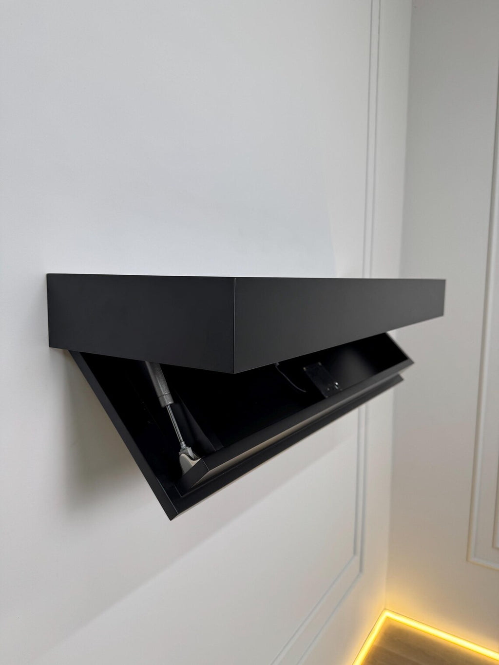 STEALTH STORAGE floating shelf